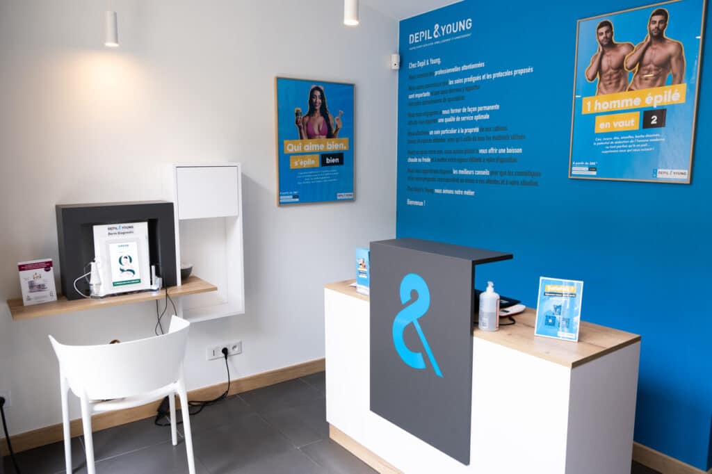 L'accueil du Centre Expert Depil&Young Valence