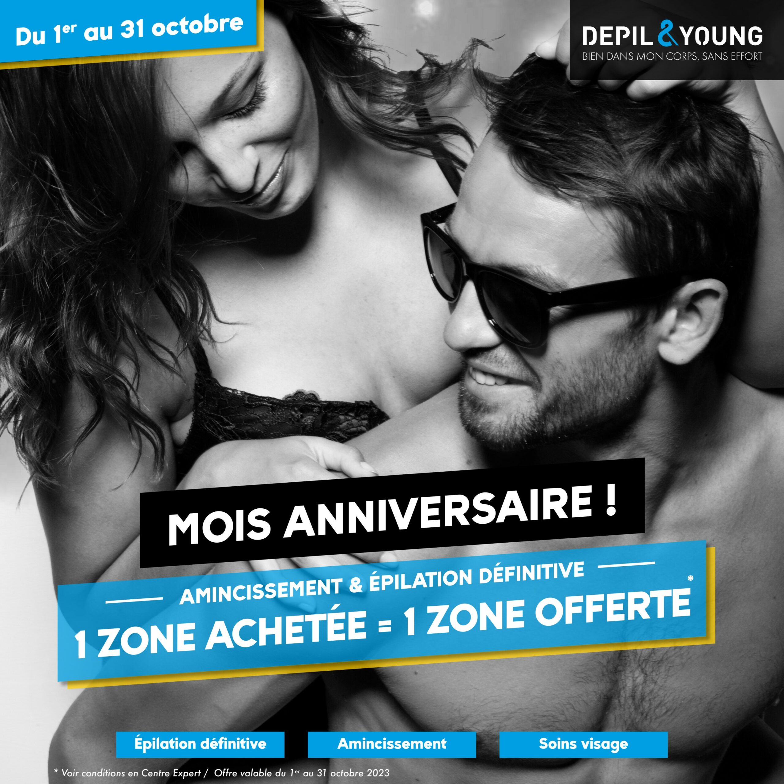 Offre promo anniversaire zone offerte
